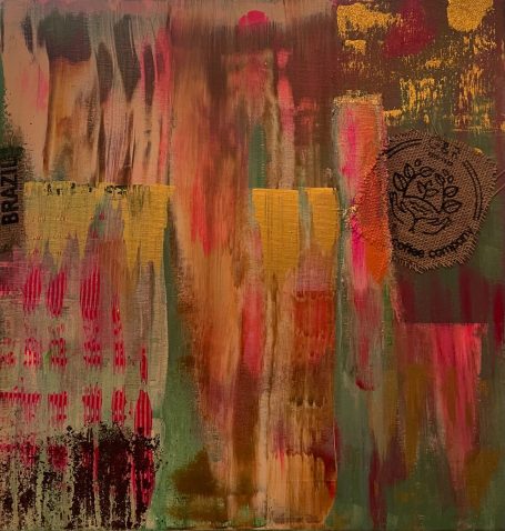 Coffeetime 60x60 (mit Kaffeesack)